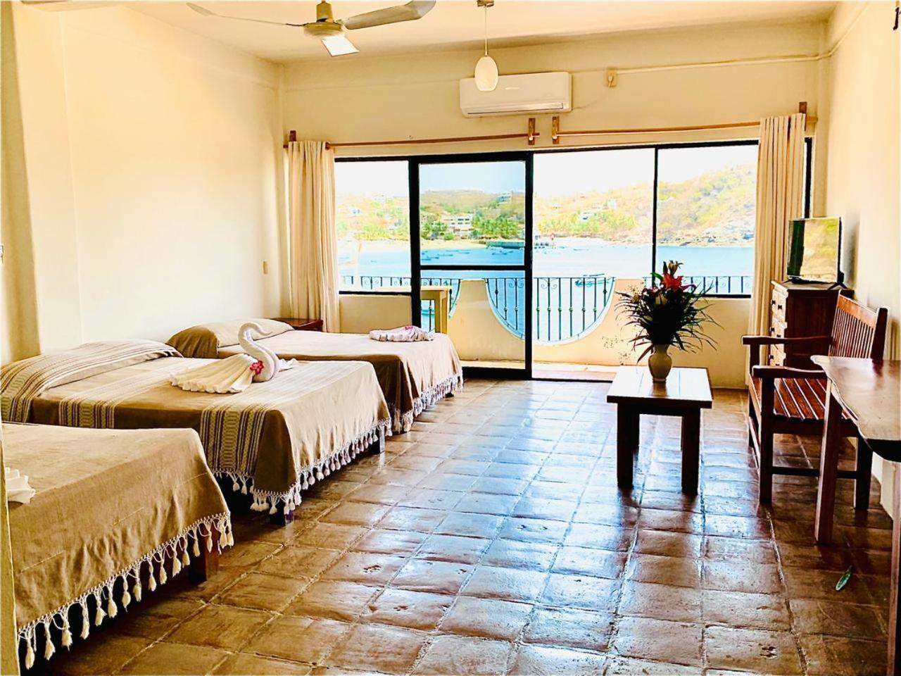 Hotel Cordelia'S Puerto Ángel Rom bilde